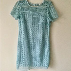 Pastel Blue Ann Taylor Loft Dress NWOT